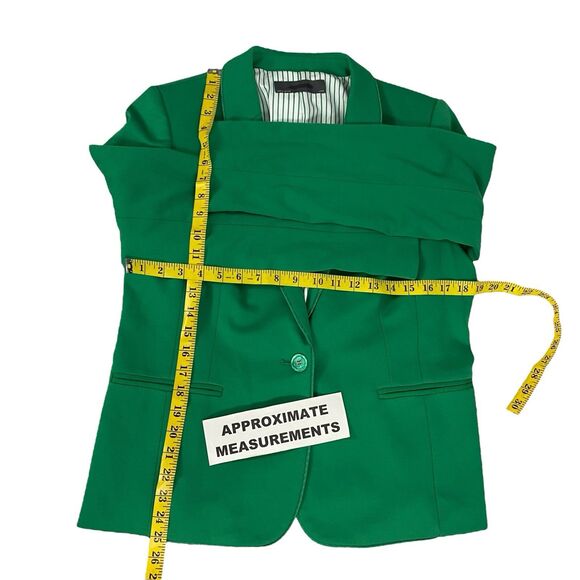 The Limited Blazer Womens Large Green Jacket Office Corpcore Career Boardroom - Picture 13 of 15